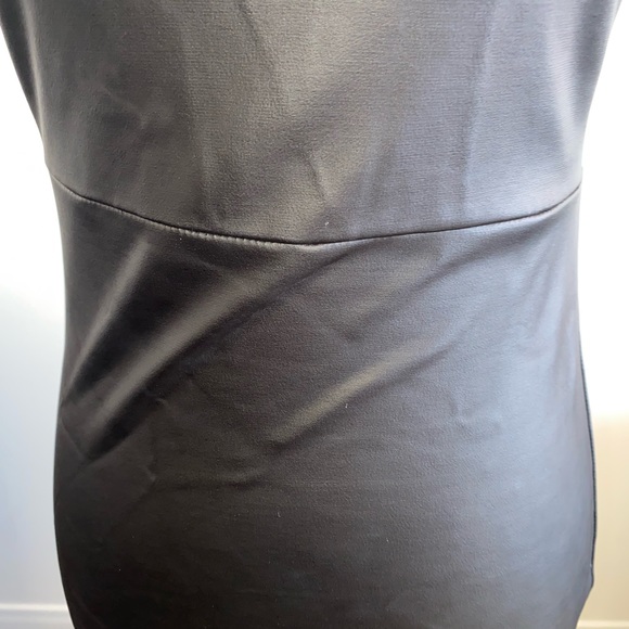 FAUX LEATHER DRESS - Picture 4 of 7